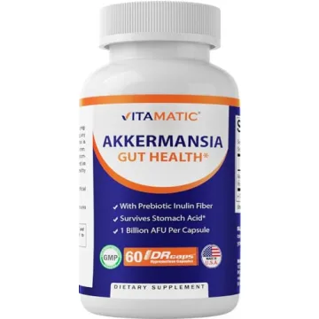 Vitamatic Akkermansia Muciniphila Gut Health - 60 DR Capsules