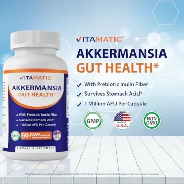 Vitamatic Gut Health Supplement with Prebiotic Inulin