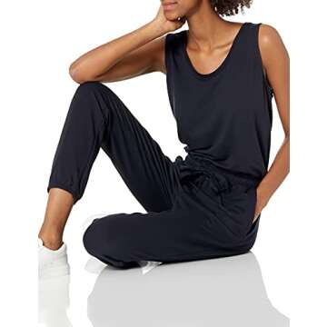 Supersoft Navy Jumpsuit for Women - Daily Ritual