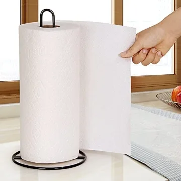 Modern Paper Towel Holder for Kitchen Organization - OBODING