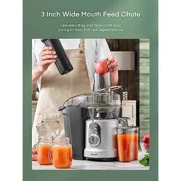 Juilist 1300W Juicer for Healthy Juice Extraction