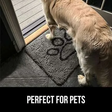 Gorilla Grip Soak Stopper Doormat for Muddy Paws 36x24