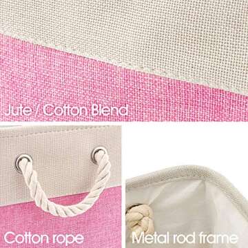 EZOWare Collapsible Storage Bins - Organize Your Space