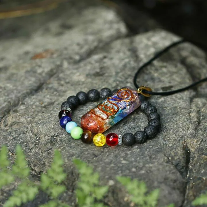 7 Chakra Healing Necklace & Bracelet Set for Everyone
