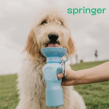 Springer Portable Dog Water Bottle for Travel & Adventures