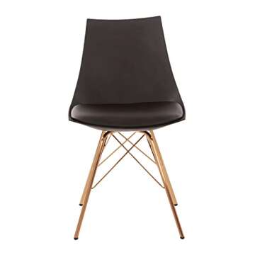 Stylish Oakley Mid-Century Modern Bucket Chair with Comfort