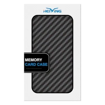 Heiying Cow Print SD Card Holder Case for 40 Cards