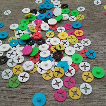 Geenite Running Bib Clips for Secure Race Number Attachment