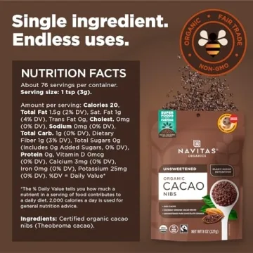 Navitas Organics Cacao Nibs - Premium Chocolate Delight