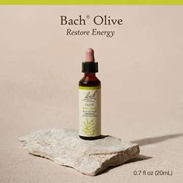 Bach Original Flower Remedies, Olive for Energy, Natural Homeopathic Flower Essence, Holistic Wellne...