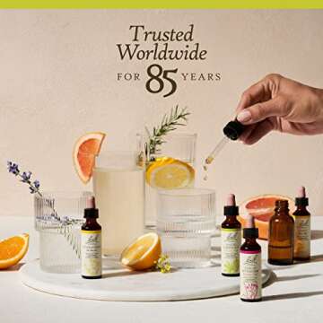 Bach Original Flower Remedies, Olive for Energy, Natural Homeopathic Flower Essence, Holistic Wellness and Stress Relief, Vegan, 20mL Dropper