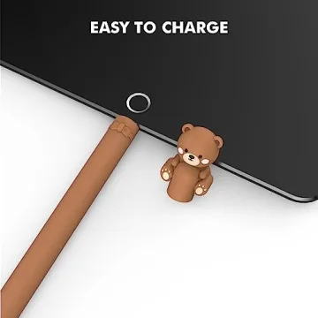 Adorable NIUTRENDZ Cow Apple Pencil Case - Silicone Cover