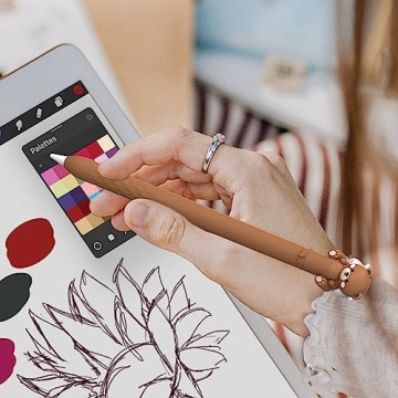 Adorable NIUTRENDZ Cow Apple Pencil Case - Silicone Cover