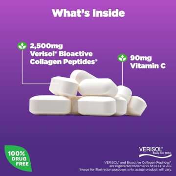 Natrol Collagen Skin Renewal, Dietary Supplement for Beauty Advanced, 120 Tablets, Up to a 40 Day Supply