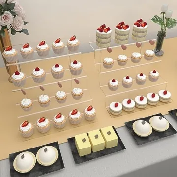 4 Tier Clear Acrylic Perfume Organizer for Perfect Display