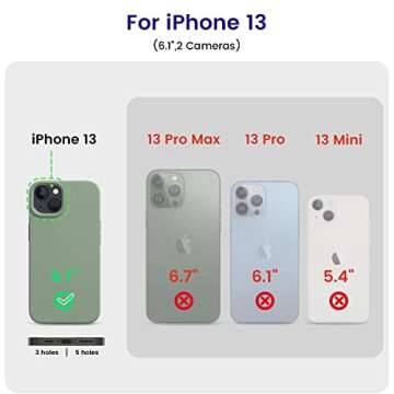 Stylish OTOFLY iPhone 13 Case - Slim & Shockproof