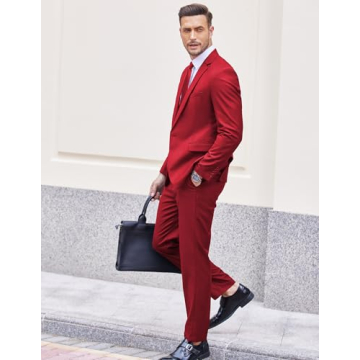 Elegant COOFANDY Men 2 Piece Suit for Any Occasion
