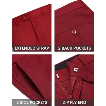 Elegant COOFANDY Men 2 Piece Suit for Any Occasion