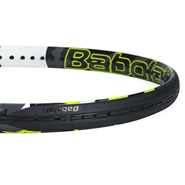 Babolat Pure Aero Tennis Racquet - Strung with 16g Syn Gut