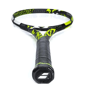 Babolat Pure Aero Tennis Racquet - Strung with 16g Syn Gut