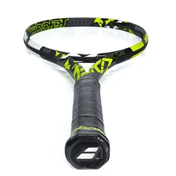 Babolat Pure Aero Tennis Racquet - Strung with 16g Syn Gut