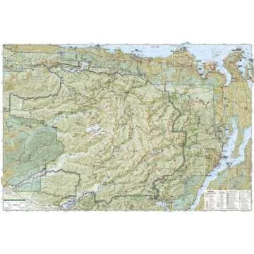 Olympic National Park Map - Waterproof & Detailed Guide