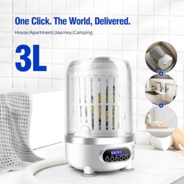 Portable Mini Washing Machine - Compact & Eco-Friendly