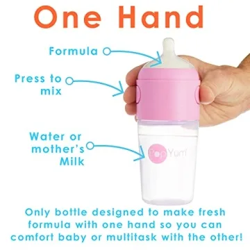 PopYum Baby Bottles for Easy Night Feedings
