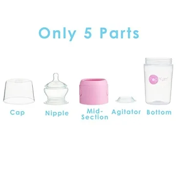 PopYum Baby Bottles for Easy Night Feedings