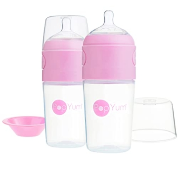 PopYum Baby Bottles for Easy Night Feedings