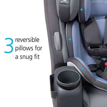Safety 1st Grow and Go Comfort All-in-One Car Seat