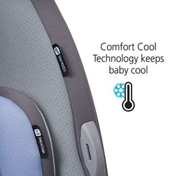 Safety 1st Grow and Go Comfort All-in-One Car Seat