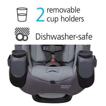 Safety 1st Grow and Go Comfort All-in-One Car Seat