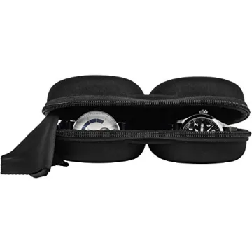 WATCHPOD Double Watch Travel Case Storage Holder Box