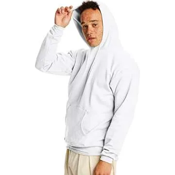 Hanes Men's Pullover EcoSmart Hooded Sweatshirt
