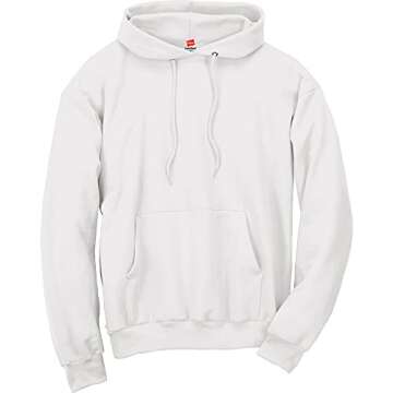 Hanes Men's Pullover EcoSmart Hooded Sweatshirt