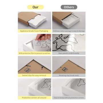 MUXIUNT Travel Adventure Archive Box - 8&12 Inch Shadow Keepsake Box