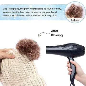 Arctic Paw Beanie - Chic Warm Winter Hat for Women