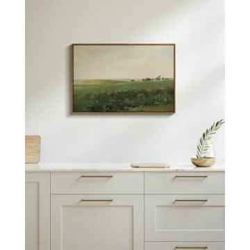 InSimSea Vast Grassland Framed Canvas Art 20x30