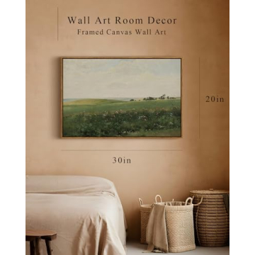 InSimSea Vast Grassland Framed Canvas Art 20x30