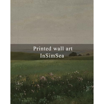 InSimSea Vast Grassland Framed Canvas Art 20x30