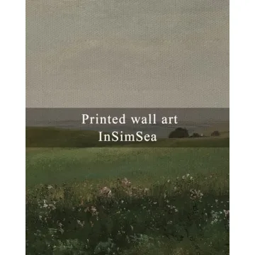 InSimSea Vast Grassland Framed Canvas Art 20x30