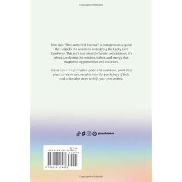 The Lucky Girl Journal: A Guided Workbook to Embody The Lucky Girl Syndrome