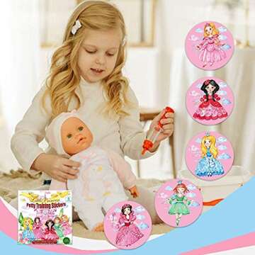 Potty Training Seat Magic Sticker Princess Toddler Potty Training Toilet Color Changing Sticker | 5 ...