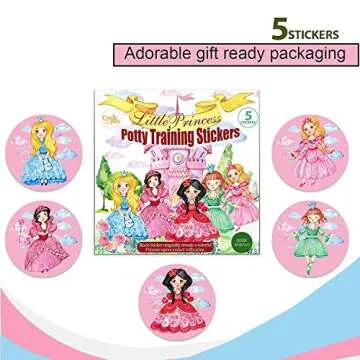 Potty Training Magic Stickers | Princess Color Changing Target