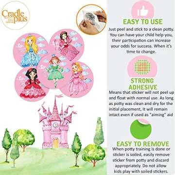 Potty Training Magic Stickers | Princess Color Changing Target