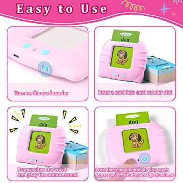 QuTZ Toddler Toys for 2 3 4 5 Year Old Boys and Girls, Speech Therapy/Autism Sensory Toys for Autist...