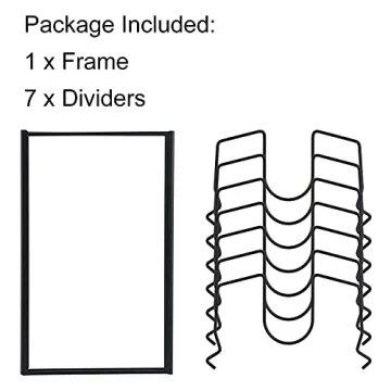 Toplife Pot Lids Organizer Rack for Kitchen Storage Solutions