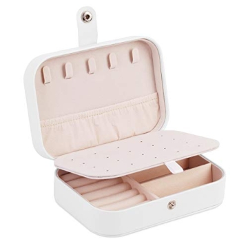 A&A Jewelry Travel Organizer Box - Mini Portable Case