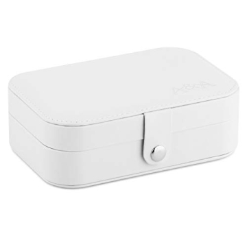 A&A Jewelry Travel Organizer Box - Mini Portable Case